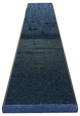 Tenedos Black Absolute Granite Marble Floor Transition Doorway Threshold Tile (Marble Saddle) Polished for Shower Curb, Window Sill, Vanity Backsplash