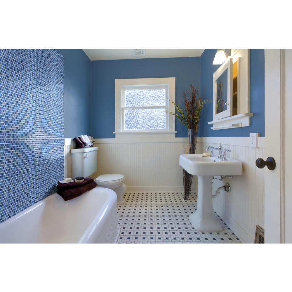 MS International GLSB-HAWSKY4MM Mesh-Mounted Tile 11.81 x 11.81 in. x 4 mm Mosaic