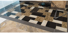 Black Galaxy Granite Tile (minimum order 100SF) Premium Polished 12x12 floor and Wall Tile