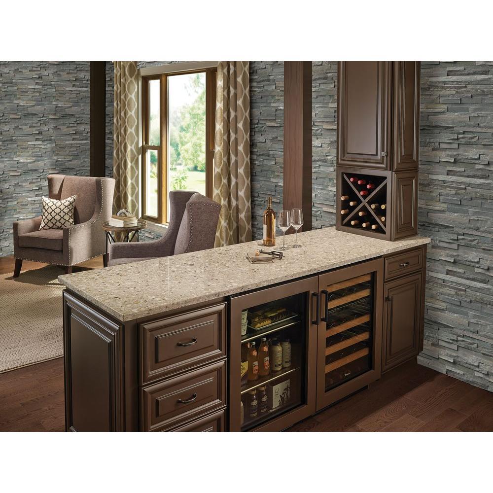 Sierra Blue Ledger Panel 6 in. x 24 in. Natural Quartzite Wall Tile for Fireplace surround, Backsplash Wall Tile