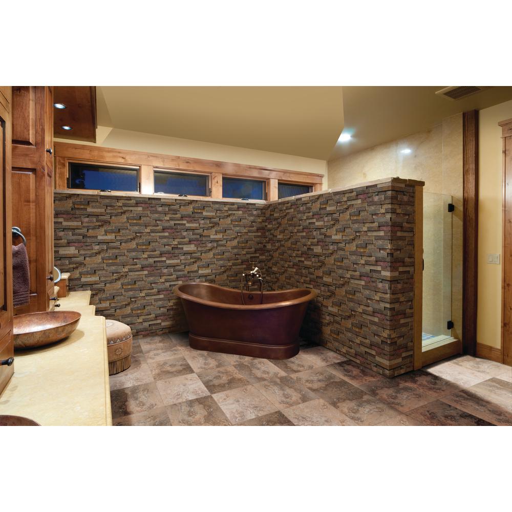 MS International California Gold Ledger Corner 6 in. x 6 in. Natural Slate Wall Tile (2 sq. ft. / case)