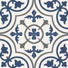 MS International Zanzibar  8 in. x 8 in. Glazed Porcelain Floor and Wall Tile (Box of 12 Pieces) - Tenedos