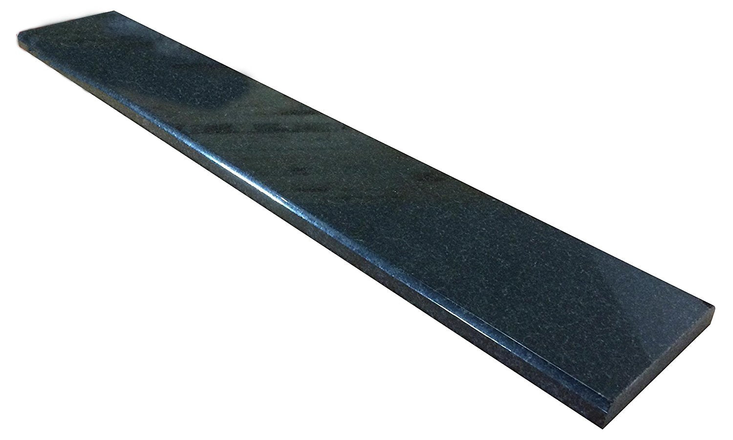 Tenedos Black Absolute Granite Marble Floor Transition Doorway Threshold Tile (Marble Saddle) Polished for Shower Curb, Window Sill, Vanity Backsplash