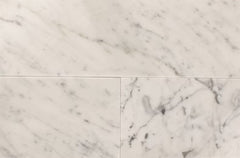 Carrara Marble Italian White Bianco Carrera 4x12 Marble Floor and Wall Tile Polished