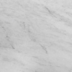 Carrara Marble Italian White Bianco Carrera 18x18 Marble Tile Honed - Tenedos