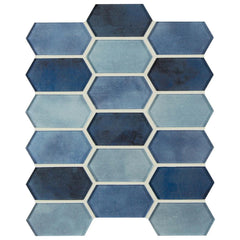 MSI Boathouse Picket 10 in. x 12 in. x 8 mm Glass Mesh-Mounted Mosaic wall Tile