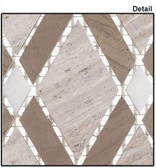 GT Tiles Wooden white(big diamond) DS55