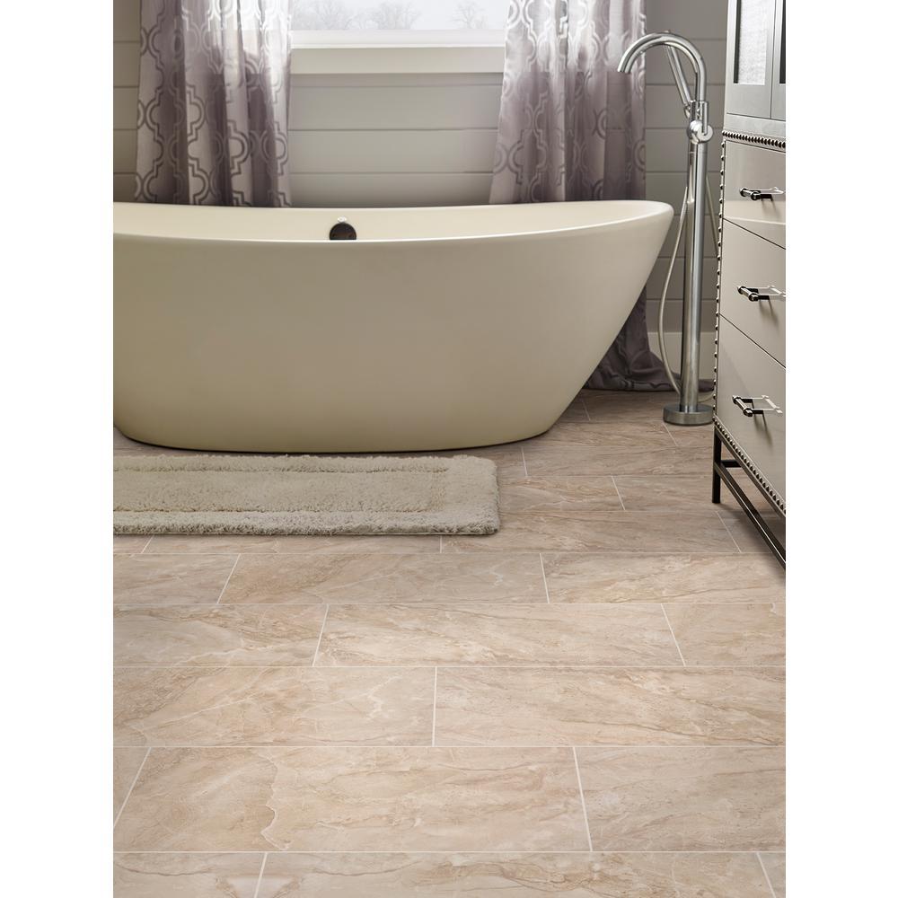 MS International Cancun Beige 12 in. x 24 in. Glazed Ceramic Floor and Wall Tile (16 sq. ft. / case)