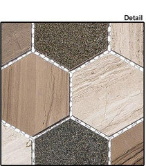 GT Wall Tiles New Chesapeake (2" Hex)  CLNL272