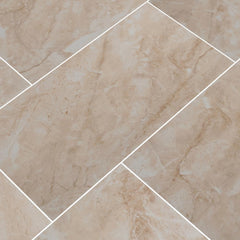 MS International Cancun Beige 12 in. x 24 in. Glazed Ceramic Floor and Wall Tile (16 sq. ft. / case)