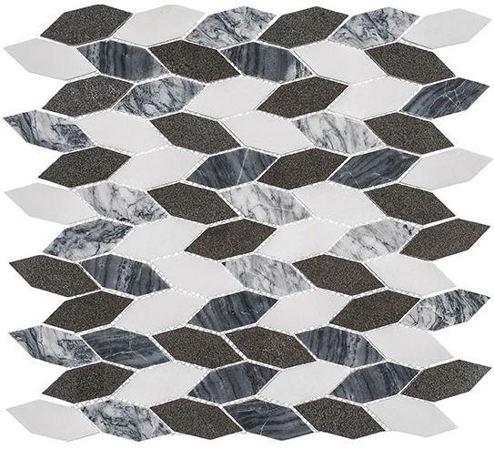 GT Wall Tiles Presidential Grey (Long Hex) CLNL280