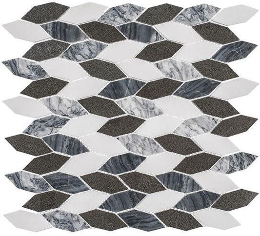 GT Wall Tiles Presidential Grey (Long Hex) CLNL280