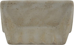 Vogue Tile Premium Quality Classic Light Travertine Resin Soap Dish Holder