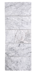 Tenedos Premium Carrara 4x8 Inch  Marble Subway Tile for Wall and Floor Kitchen and Bathroom Tile