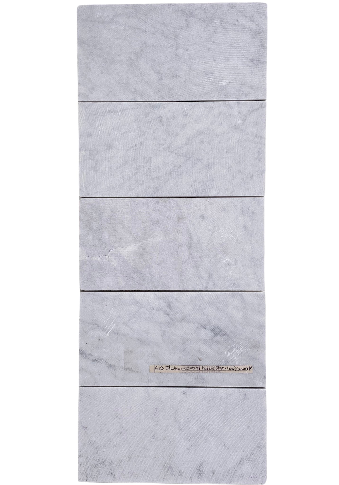 Tenedos Premium Carrara 4x8 Inch  Marble Subway Tile for Wall and Floor Kitchen and Bathroom Tile