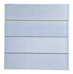 3x12 Blue Green Aqua Beach Hand Painted Glass Subway Wall Tile for Kitchen Backsplash, Accent Wall, Bathroom Shower