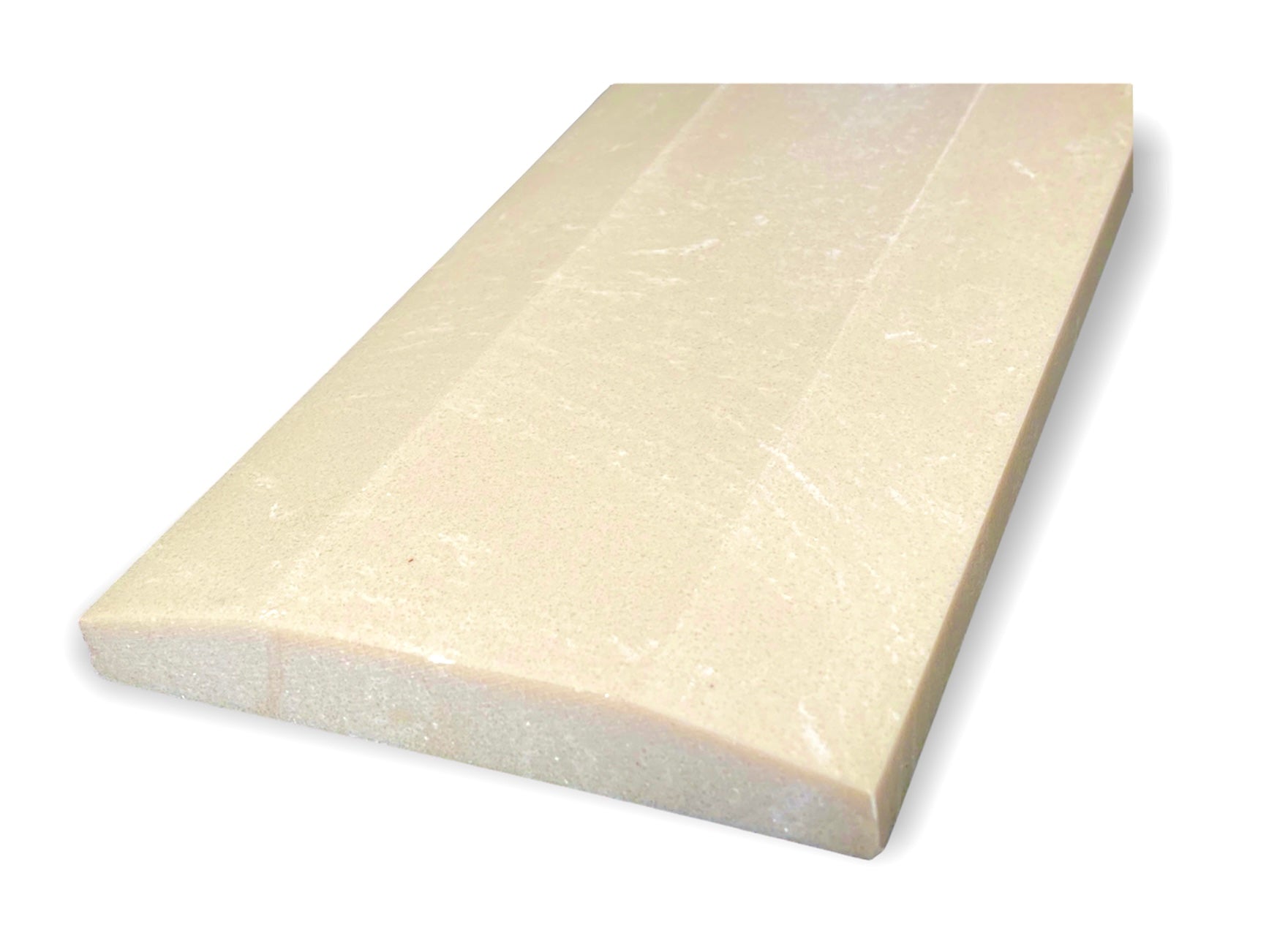 Crema Marfil Beige Double Hollywood Door Threshold (Marble Saddle) - Polished