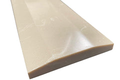 Crema Marfil Beige Double Hollywood Door Threshold (Marble Saddle) - Polished