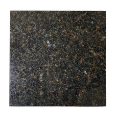 12x12 Ubatuba Dark Green Speckled Polished Granite Floor and Wall Tile for Kitchen Bath Wall Backsplash