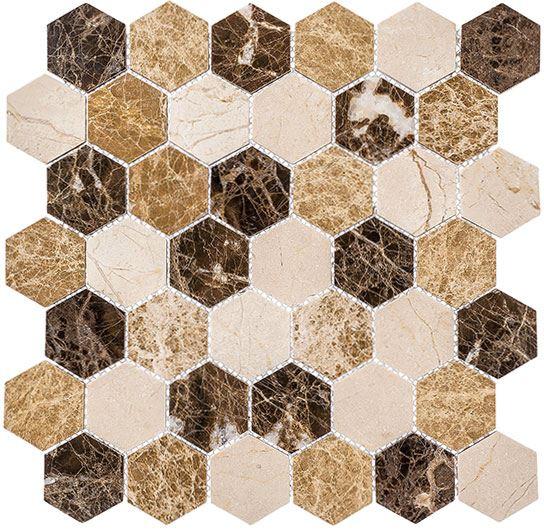 GT Wall Tiles Rock Haven (2" Hex) CLNL273
