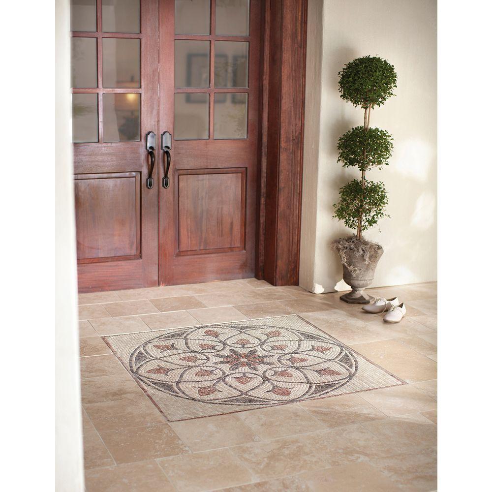 MS International Tuscany Beige 12 in. x 12 in. Honed Travertine Floor and Wall Tile