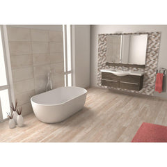 MSI Bellagio Blend Elongated Hexagon 12 in. x 12 in. x 10mm Honed Marble Mesh-Mounted Mosaic Tile
