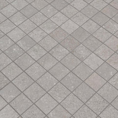 MSI Brixstyle 2x2 Glacier 12 in. x 12 in. x 10mm Glazed Porcelain Mesh-Mounted Mosaic Floor Wall Tile