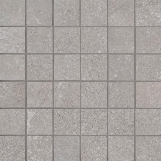 MSI Brixstyle 2x2 Glacier 12 in. x 12 in. x 10mm Glazed Porcelain Mesh-Mounted Mosaic Floor Wall Tile