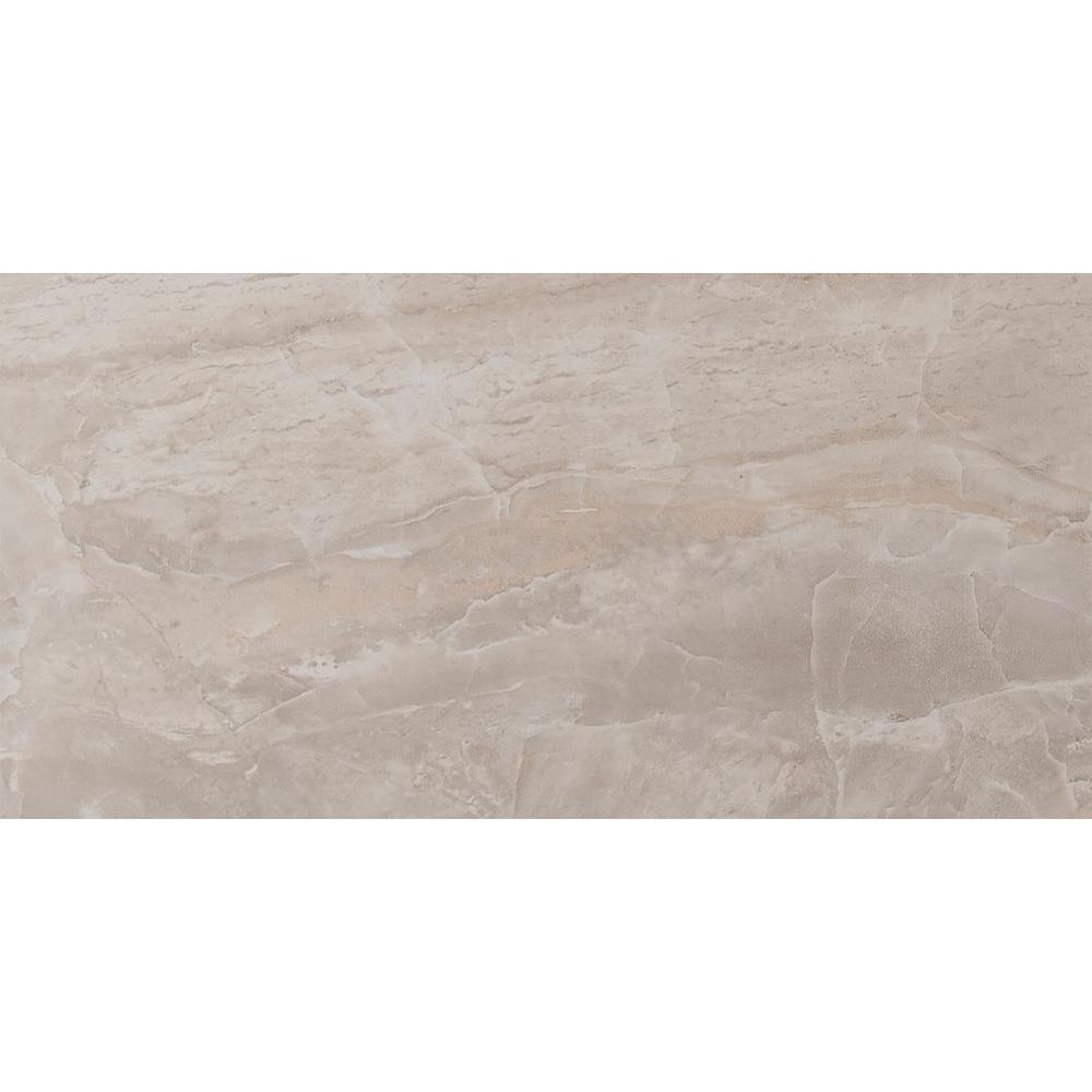 MS International Onyx Grigio 12x24 in. Glazed Porcelain Floor and Wall Tile (16 sq. ft. / case) - Tenedos