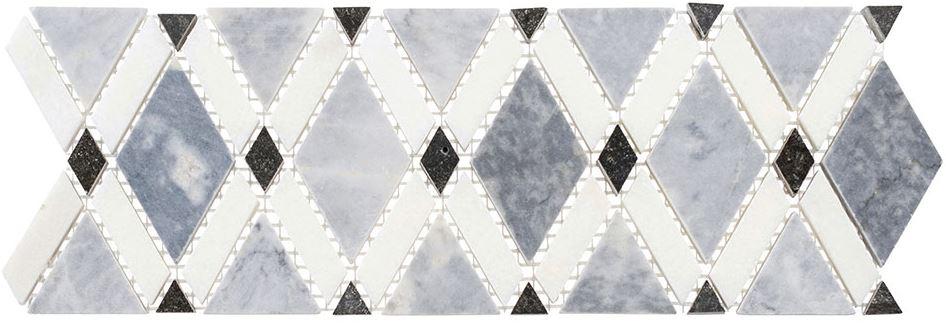 GT Tiles Mugworth(big diamond)+Thassos white  DS570L