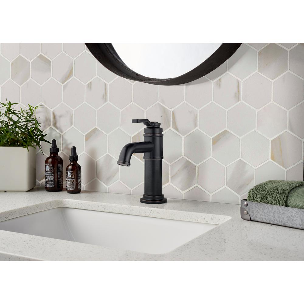 MSI Calacatta Hexagon 12x12 Porcelain Mosaic Matte Tile (8 sq. ft. / case) - Tenedos