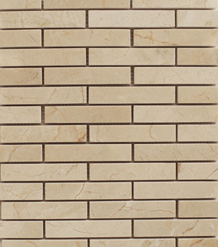 Crema Marfil Subway Pattern Stone Tile Mosaics