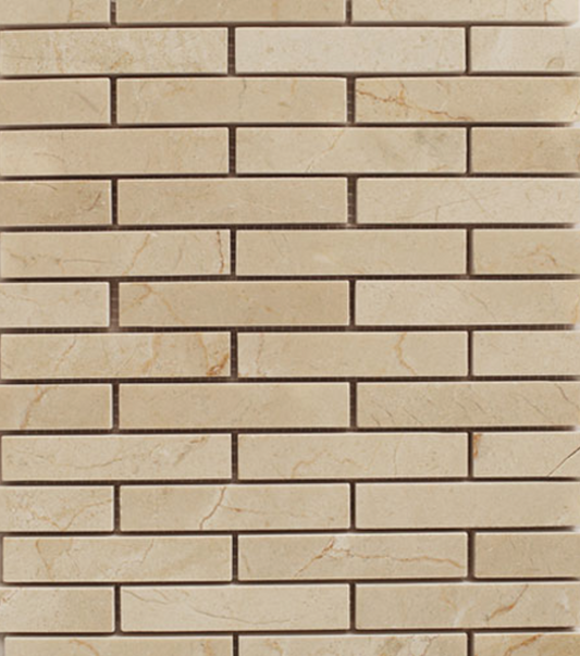Crema Marfil Subway Pattern Stone Tile Mosaics