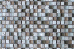 10 Sq Ft - Bliss Bamboo Stone and Glass 5/8 x 5/8 Square Mosaic Wall Tiles - Kitchen Backsplash/Tub Surround