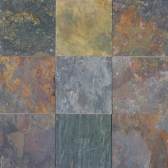 MS International Multi Classic 12x12 Gauged Slate Floor and Wall Tile