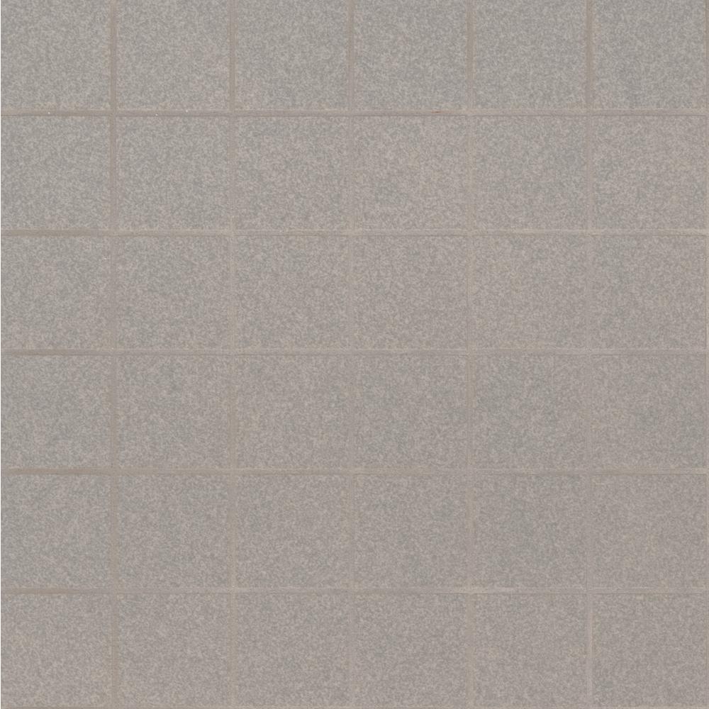 MSI Optima Grey 12 in. x 12 in. x 10mm Matte Porcelain Mesh-Mounted Mosaic Tile (11 sq. ft. / case)
