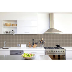 MSI Optima Olive 12 in. x 12 in. x 10mm Polished Porcelain Mesh-Mounted Mosaic Tile (11 sq. ft. / case)