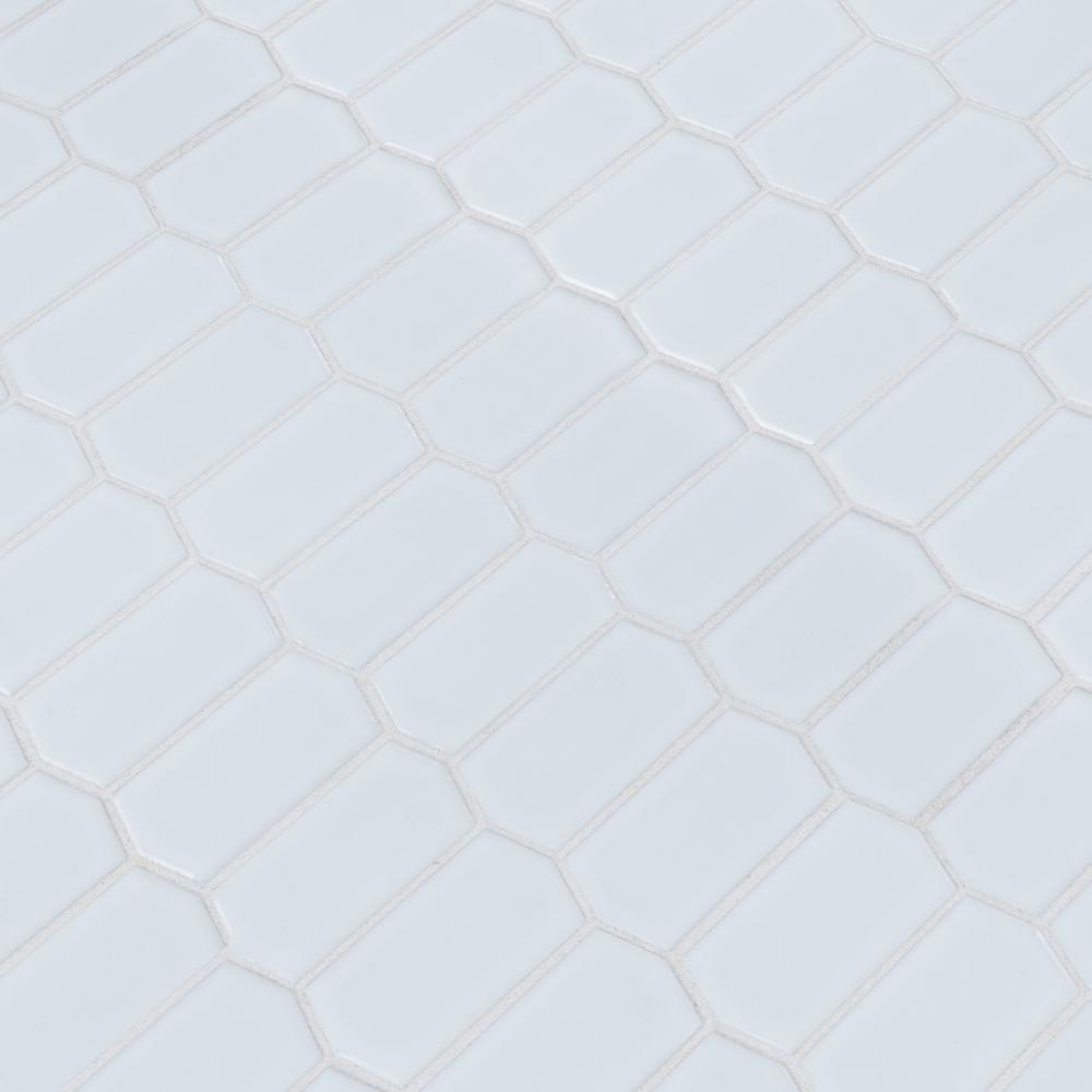 MSI Retro Picket Bianco Porcelain Mesh-Mounted Mosaic Tile