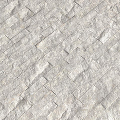 Silver Canyon Splitface Ledger Panel 6 in. x 24 in. Marble Wall Tile