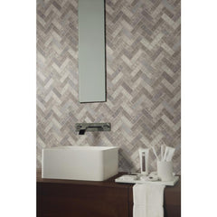 MSI Textalia Herringbone 12.8 in. x 11.02 in. x 6mm Glass Mesh-Mounted Mosaic Tile (14.7 sq. ft. / case)