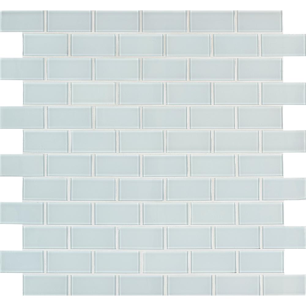 MSI Ice 2x4 Subway Glass Mesh-Mounted Mosaic Wall Tile (9.70 sq. ft. / case)